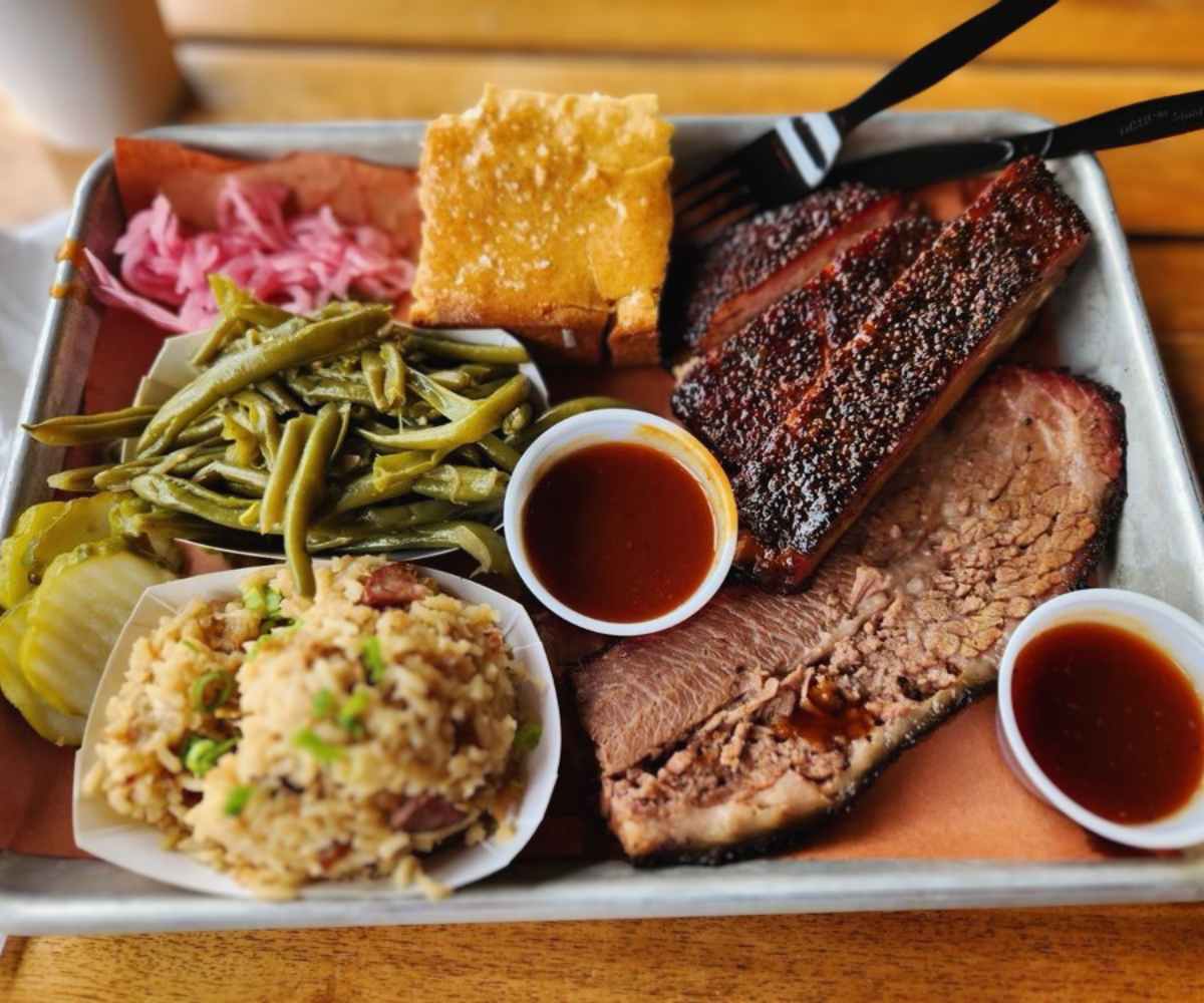 bbq plate at prime barbecue in Knightdale NC