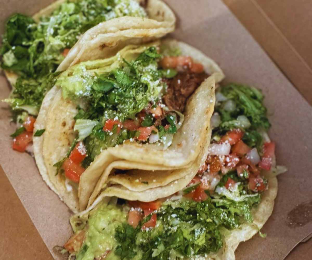 tacos at taco nation in Oklahoma city, Oklahoma