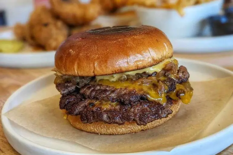 Cosmos burger at cosmos burgers