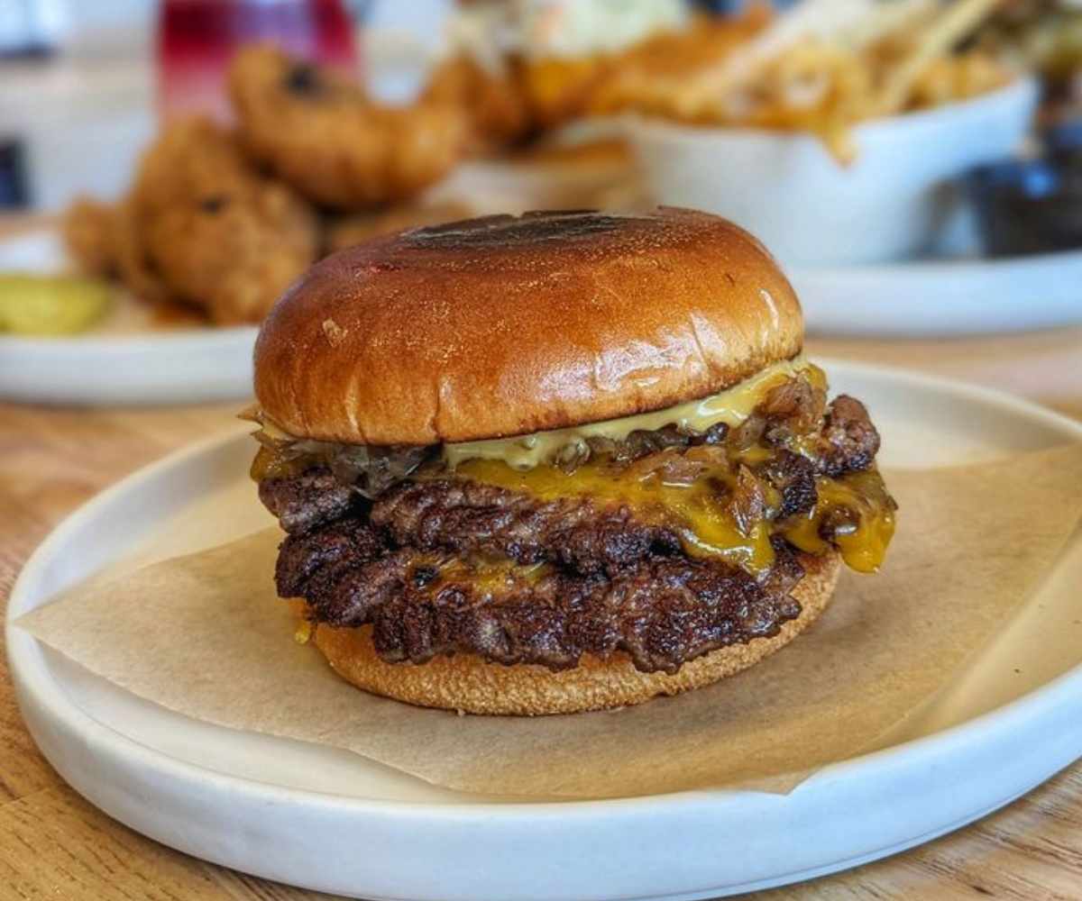 Cosmos burger at cosmos burgers