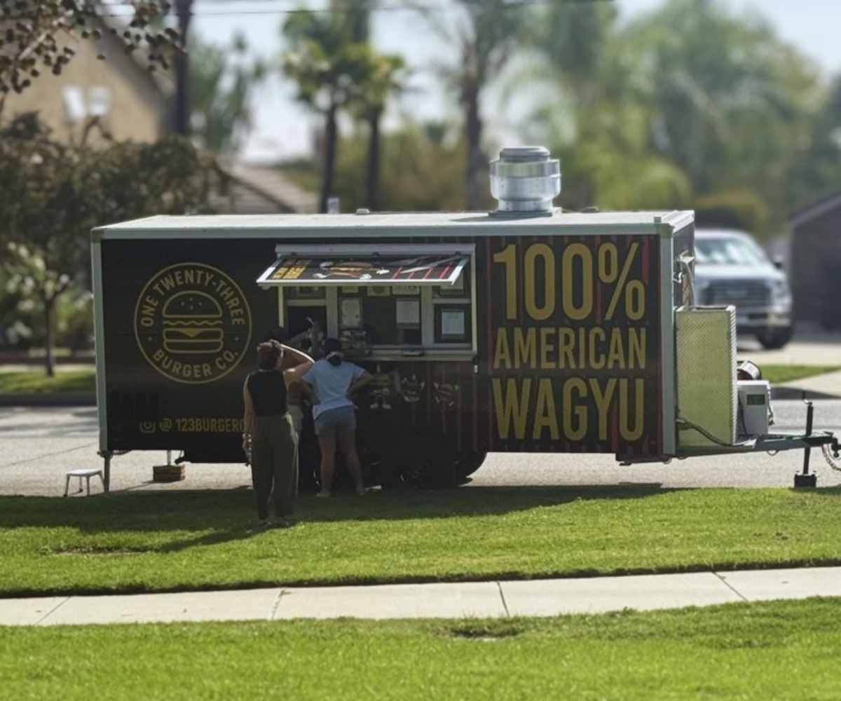 one twenty three burger food truck