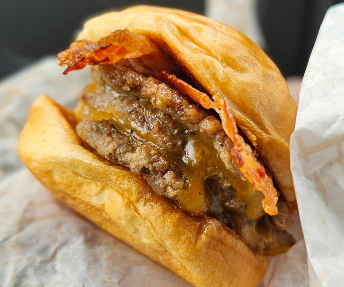 Slider at comet's downtown sliders and fries in Muncie, IN