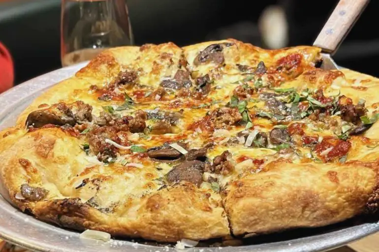 pizza at wheat penny in Dayton Ohio