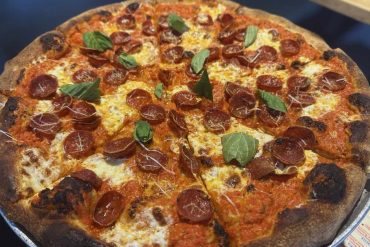 Vodkarita w/ Pepperoni at Mike's pizza in Canton ohio