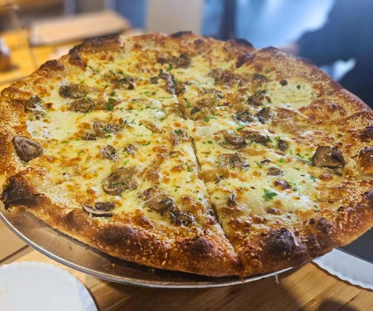 pizza at Mike's pizza in Canton ohio