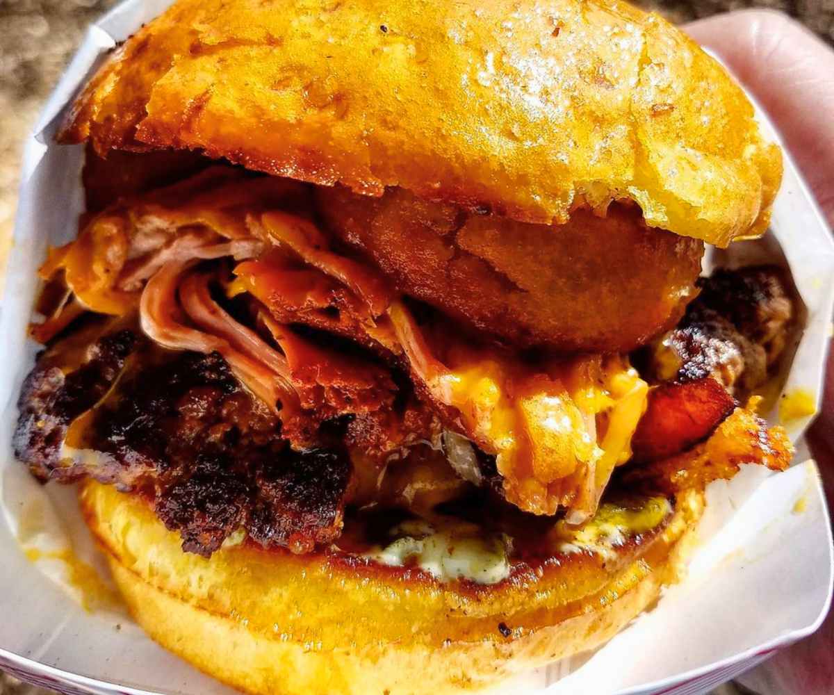 tar heel burger at Carolina Jax in Jacksonville fl