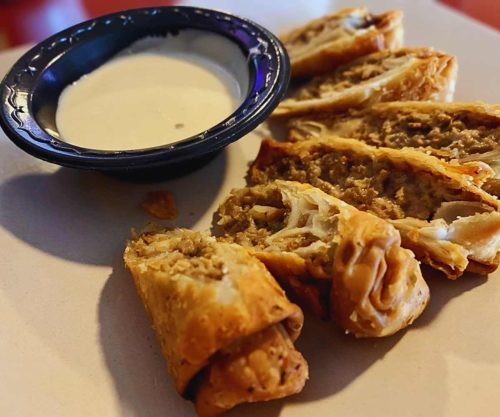 philly egg rolls at dead Bob's in st. Petersburg florida