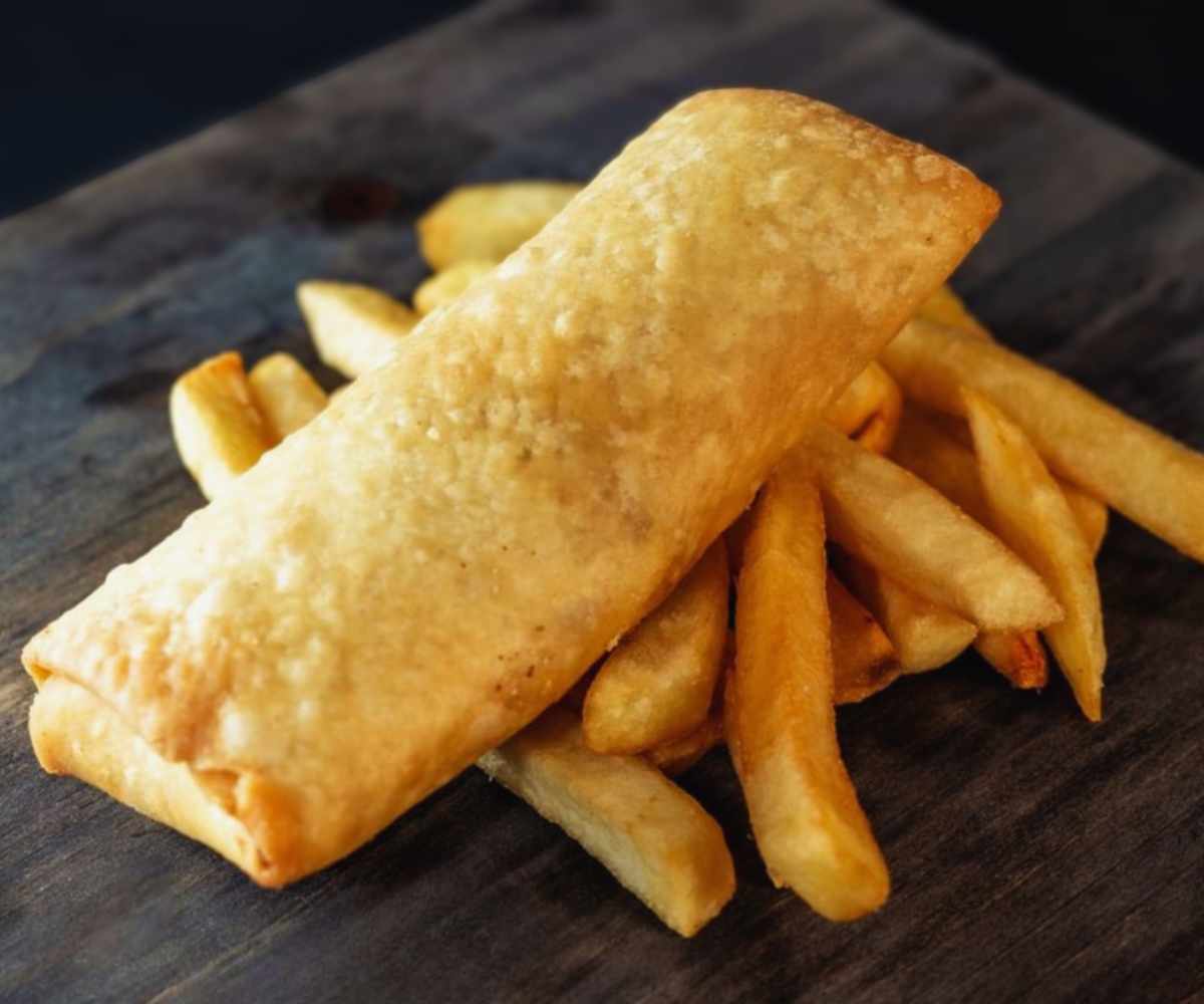 burrito at bill's take out in Santa Maria california