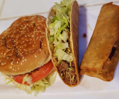 great food at bill's take out in Santa Maria California