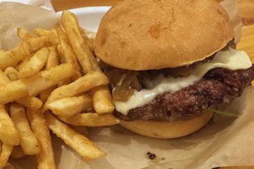 big grass burger at district burger in broken arrow oklahoma