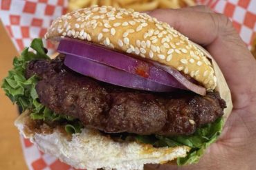 Bulgogi burger at Oh G Burger in Hayward, CA