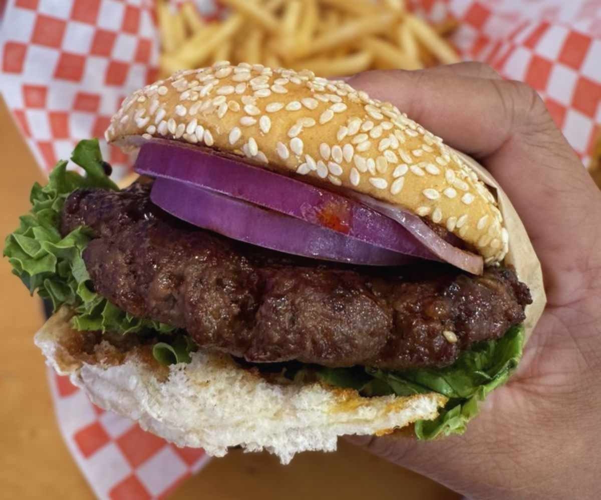 Bulgogi burger at Oh G Burger in Hayward, CA
