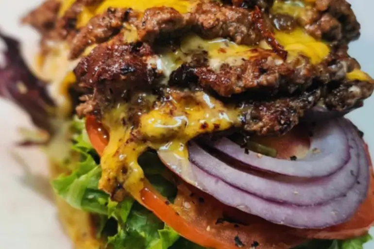 smash burger at burger bros in rocklin california