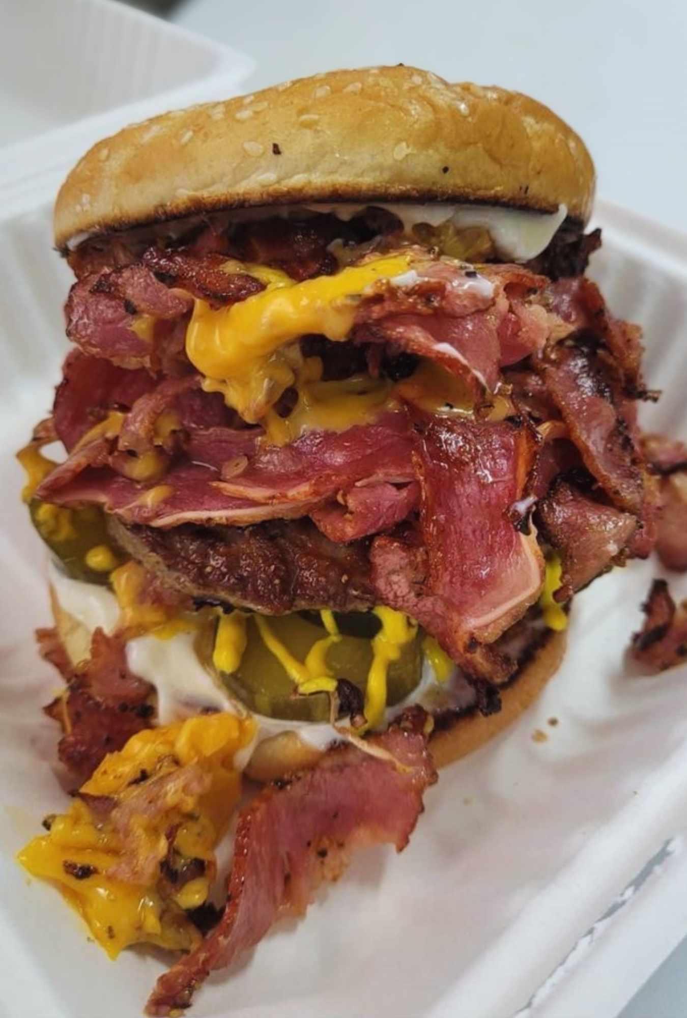 Pastrami burger at candy burger in Carson City NV