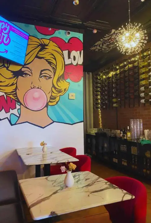 inside lady r bistro in menifee ca