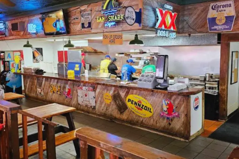 inside babe's in San Antonio Texas