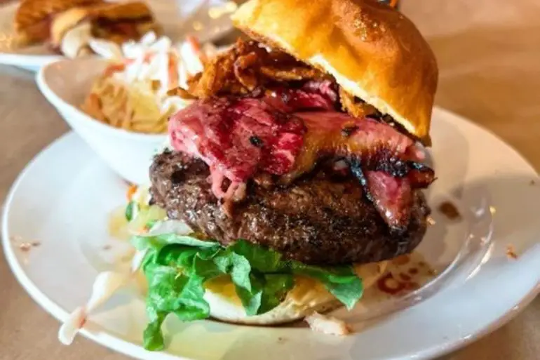 1885 Burger in 1885 Grill located in Chattanooga, TN