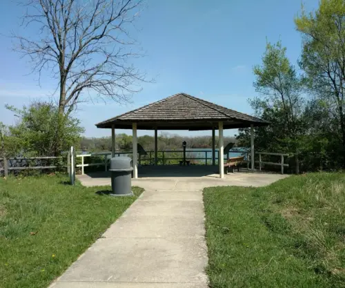 Pavillion spot inside the park