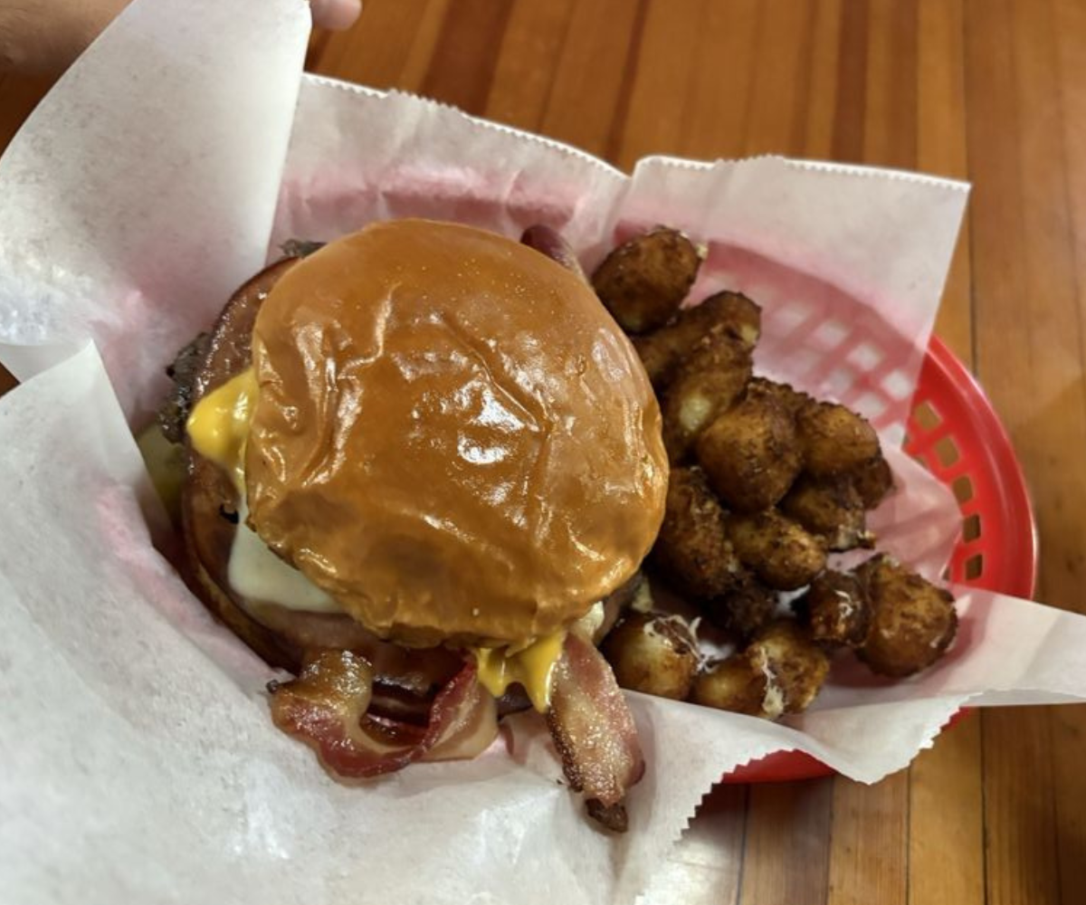 Cheeseburge and Cheese Curds