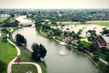 Aerial View of Brownsville Texas
