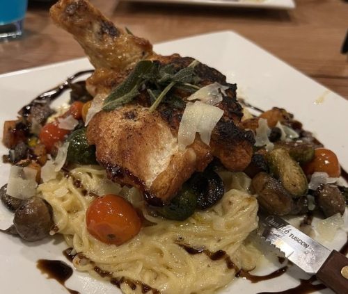 Airline Chicken Breast in Henry Flach in West Allis, WI.