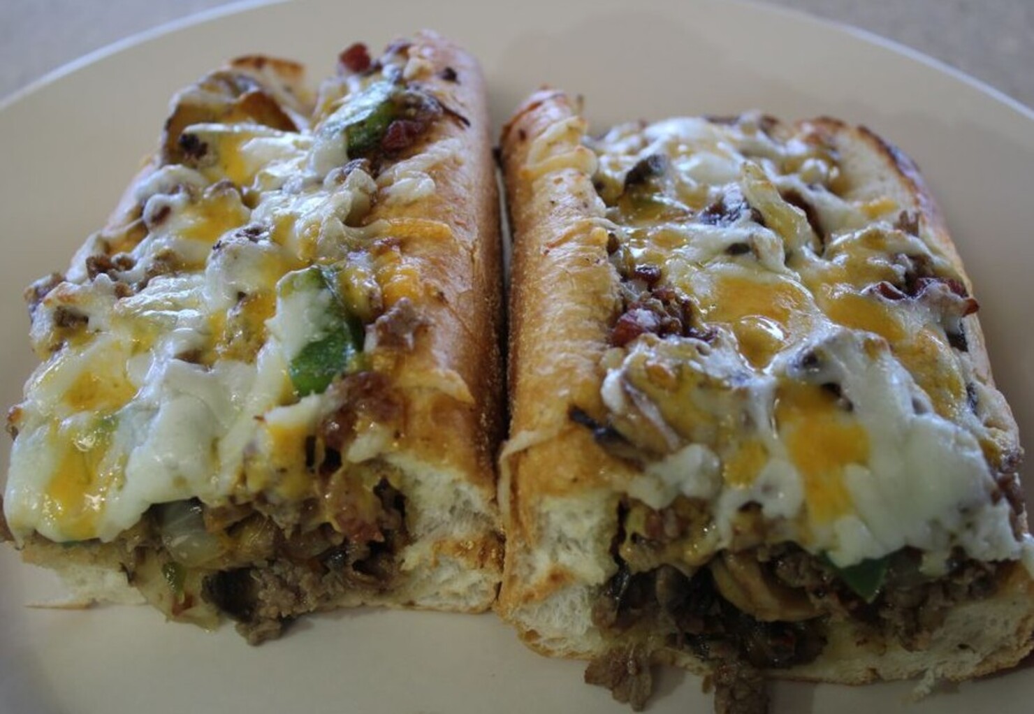 Bacon 3 Cheese Philly