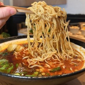 Braised Beef Ramen at Sichuan Alley Bistro located in West Hartford, CT.