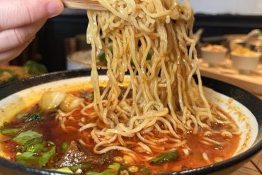 Braised Beef Ramen at Sichuan Alley Bistro located in West Hartford, CT.
