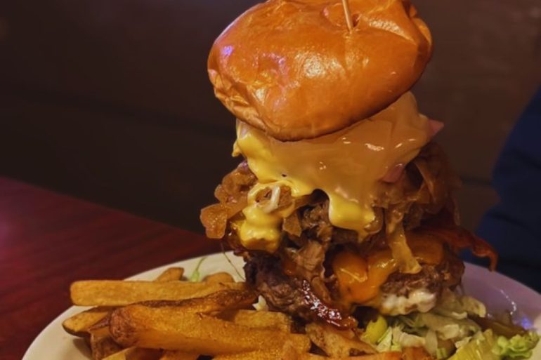 The Thurmanator at The Thurman Cafe in Columbus, OH