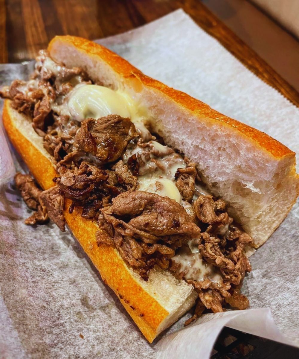 Rib Eye Cheese Steak at Oh Brother Philly in Philadelphia, PA