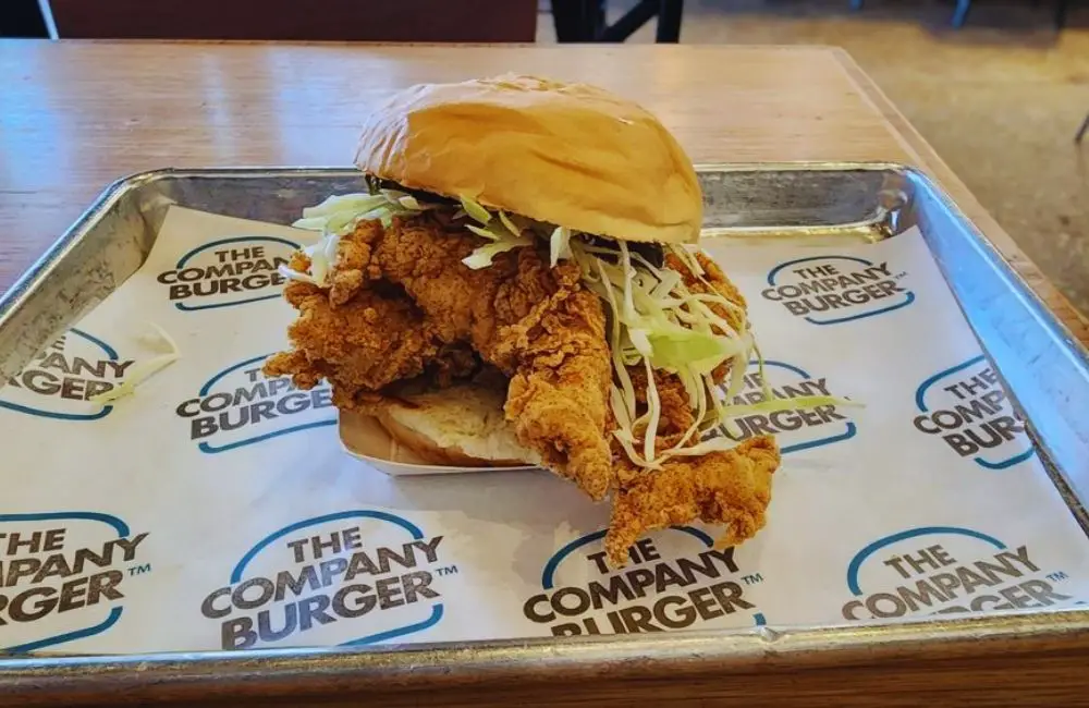 Chicken Sandwich at The Company Burger in New Orleans, LA