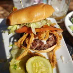 Burger at BRU Burger Bar - Indianapolis
