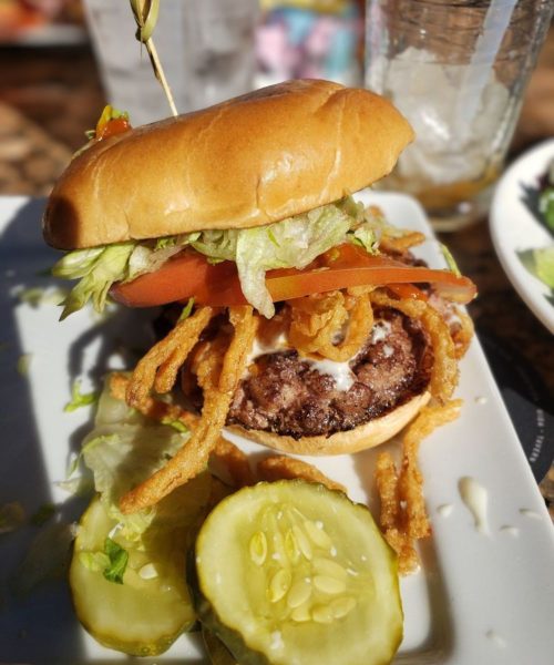 Burger at BRU Burger Bar - Indianapolis