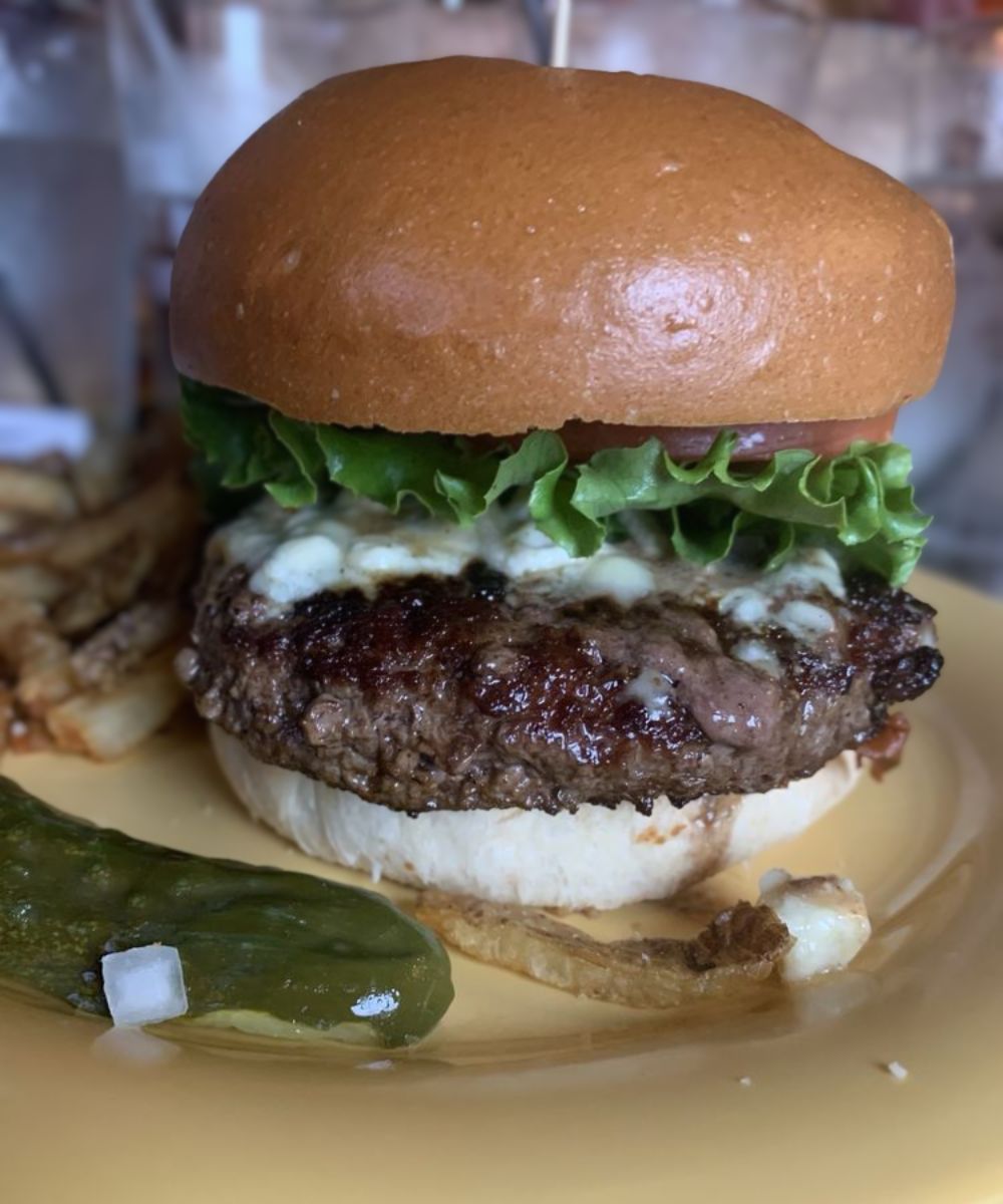 The big foot Burger at Oscar's Pub & Grill in Milwaukee, WI