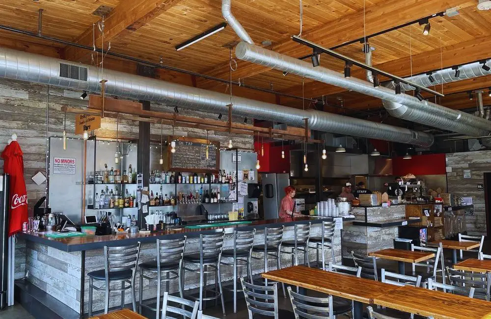 Inside at PDX Sliders in Portland, OR 