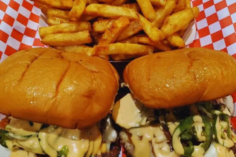 Jalapeno smash at Hot Bunz in Sacramento, CA