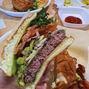 Monsoon Burger at Monsoon Burger in Sacramento