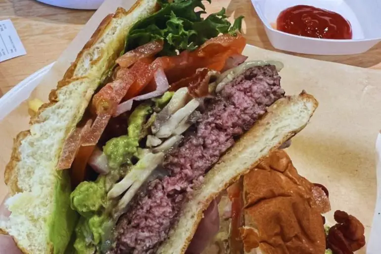 Monsoon Burger at Monsoon Burger in Sacramento