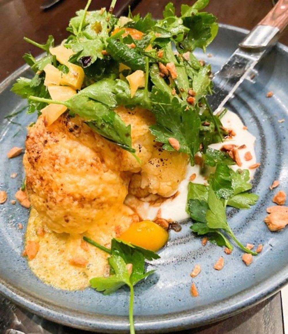 Cauliflower at Olin Bar & Kitchen in Detroit, MI.