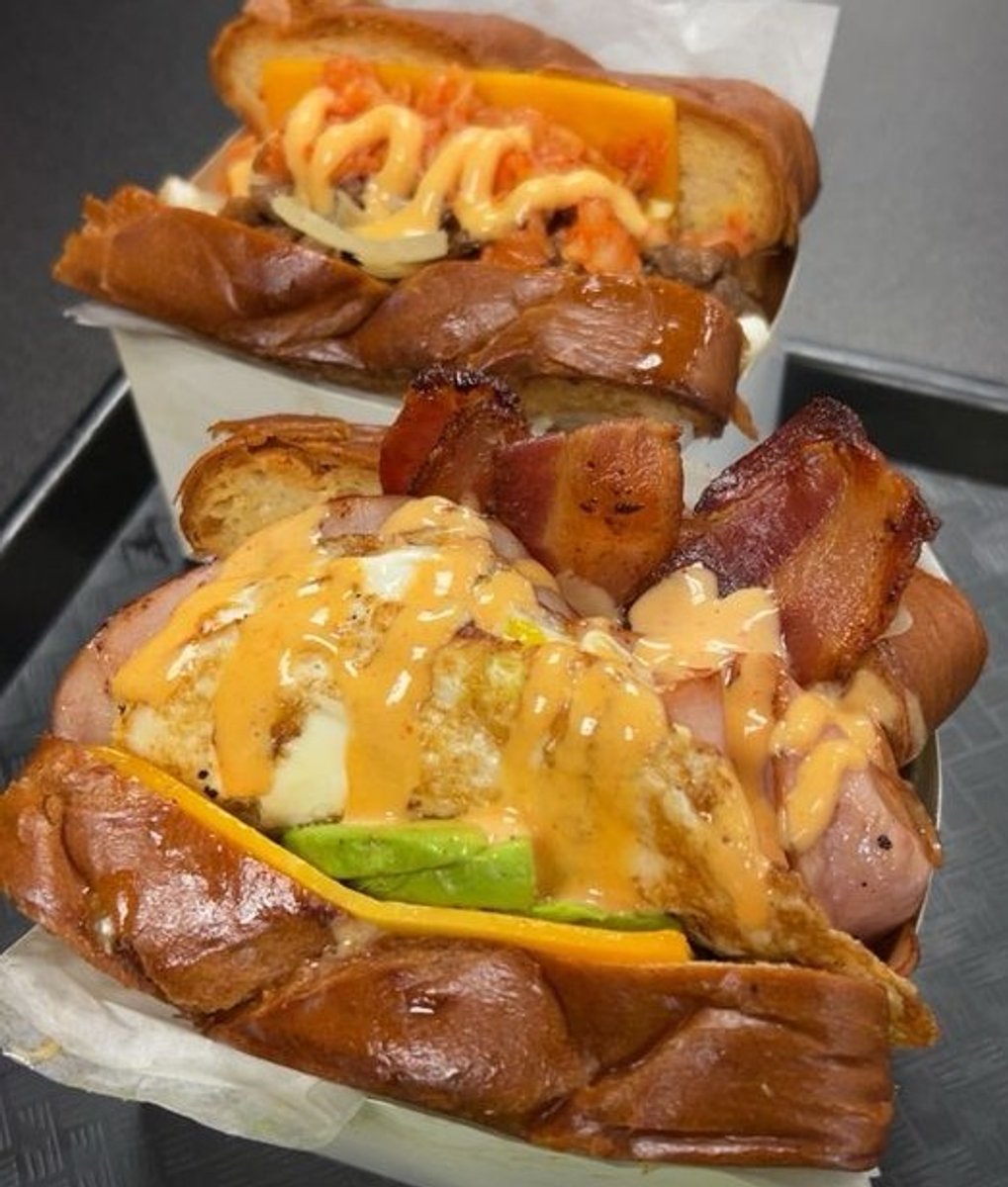 Champion and The Enforcer in The Bite Club in Santa Ana, CA.