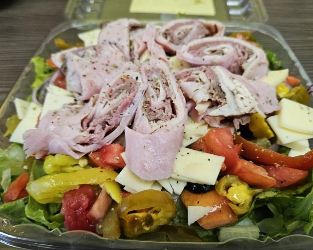 Chef Salad at Franky's Deli Warehouse located in Hialeah, FL. 