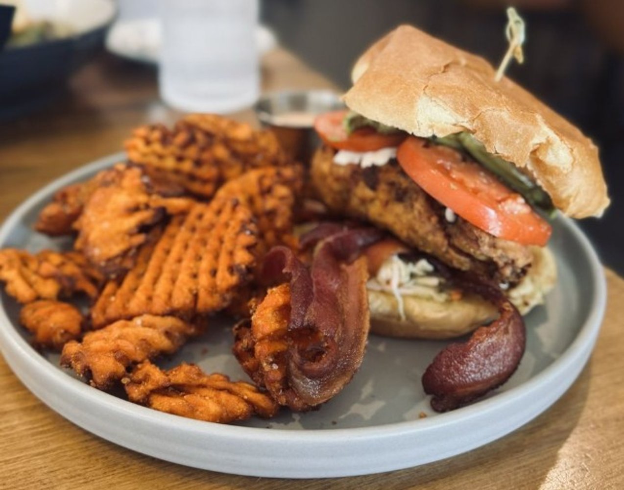 Chicken Bacon Ranch at Edna’s Market & Grille located in Lehi, UT.