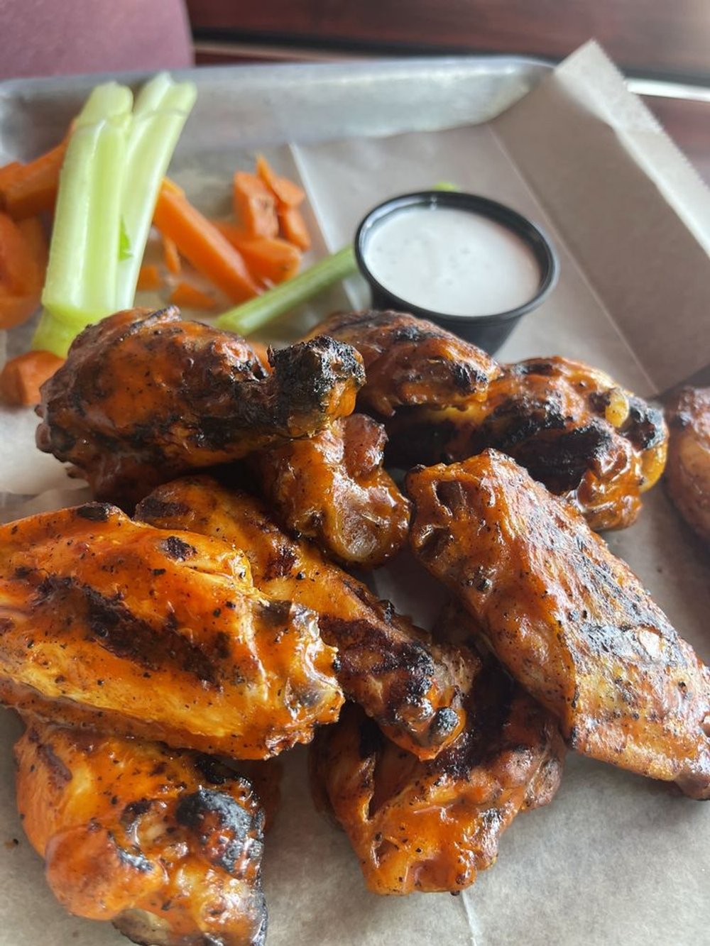 Chickenwings at The Rooster Tavern located in Scottsdale, Arizona.