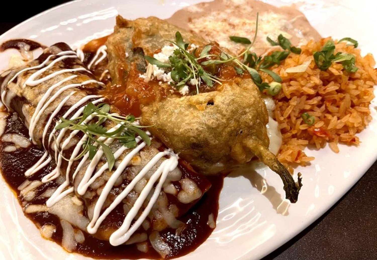 Combo Platter in Palmilla Cocina y Tequila located in Newport Beach, CA.