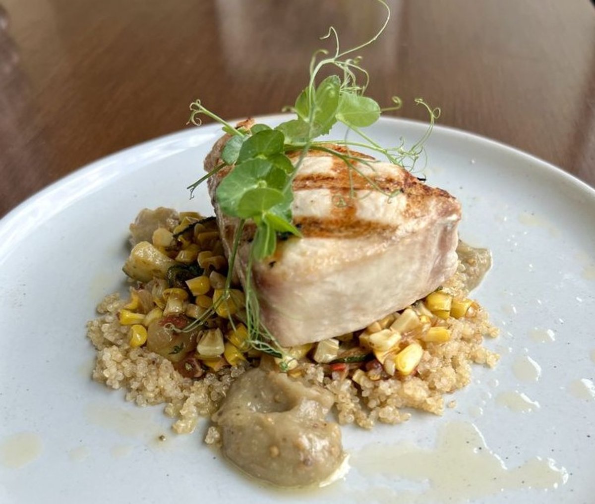 Dish at Table 128 located in Des Moines, IA.