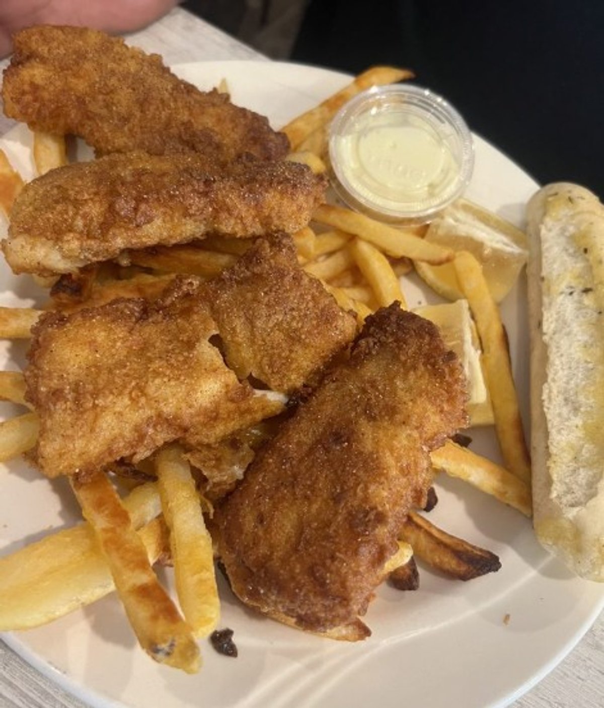 Food in Pesto’s in Flint, MI.