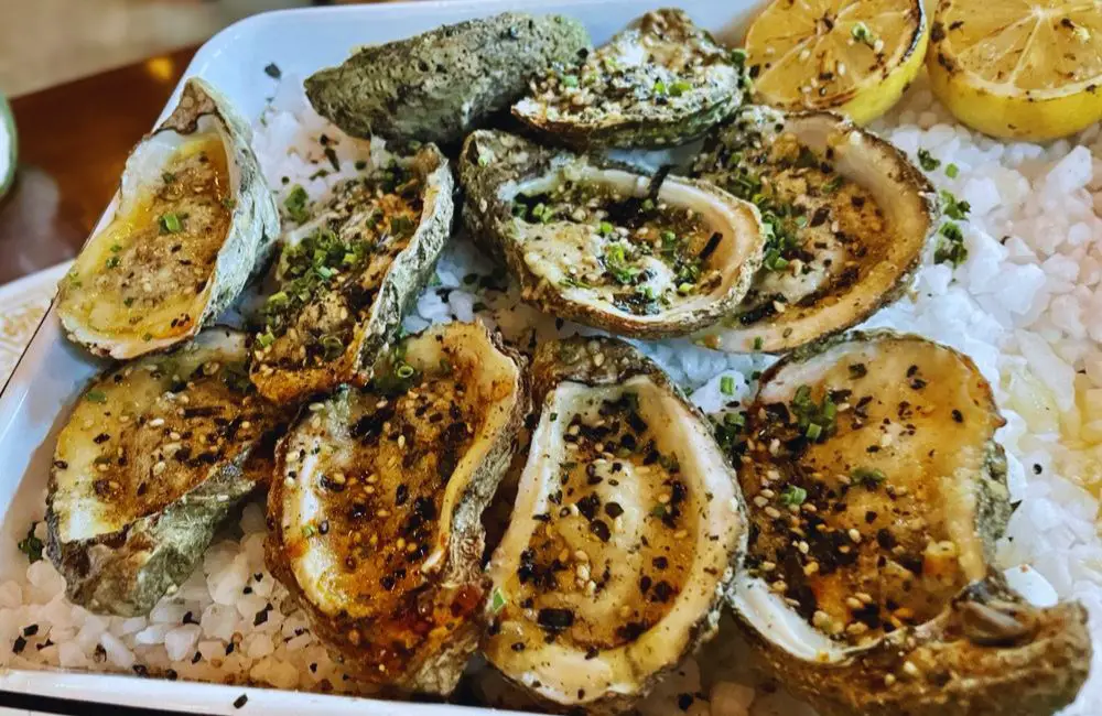 Grilled oysters photos for State of Grace