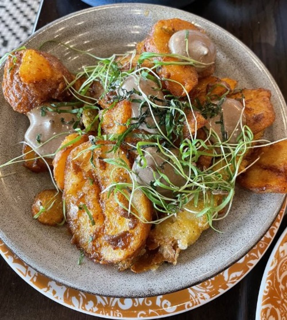 Food at Olin Bar & Kitchen in Detroit, MI.