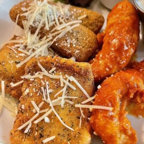 Food at Johnny Macaroni's in Bridgewater, MA.