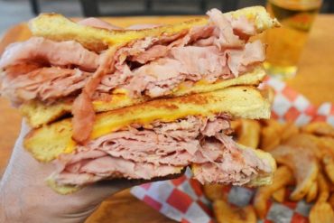 Food at The Hornet's Nest Steakhouse located in Evansville, IN.